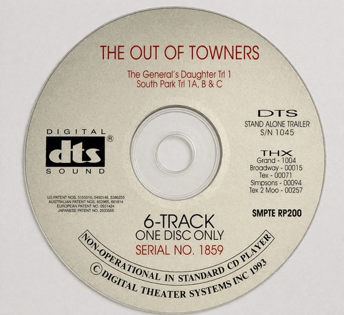 Dts trailer south - trailer, cd