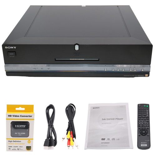 Sony dvp s9000es - sacd, cd